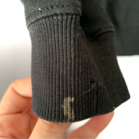 DC Shoes Black Pullover Hoodie Size Small - Picture 5 of 9